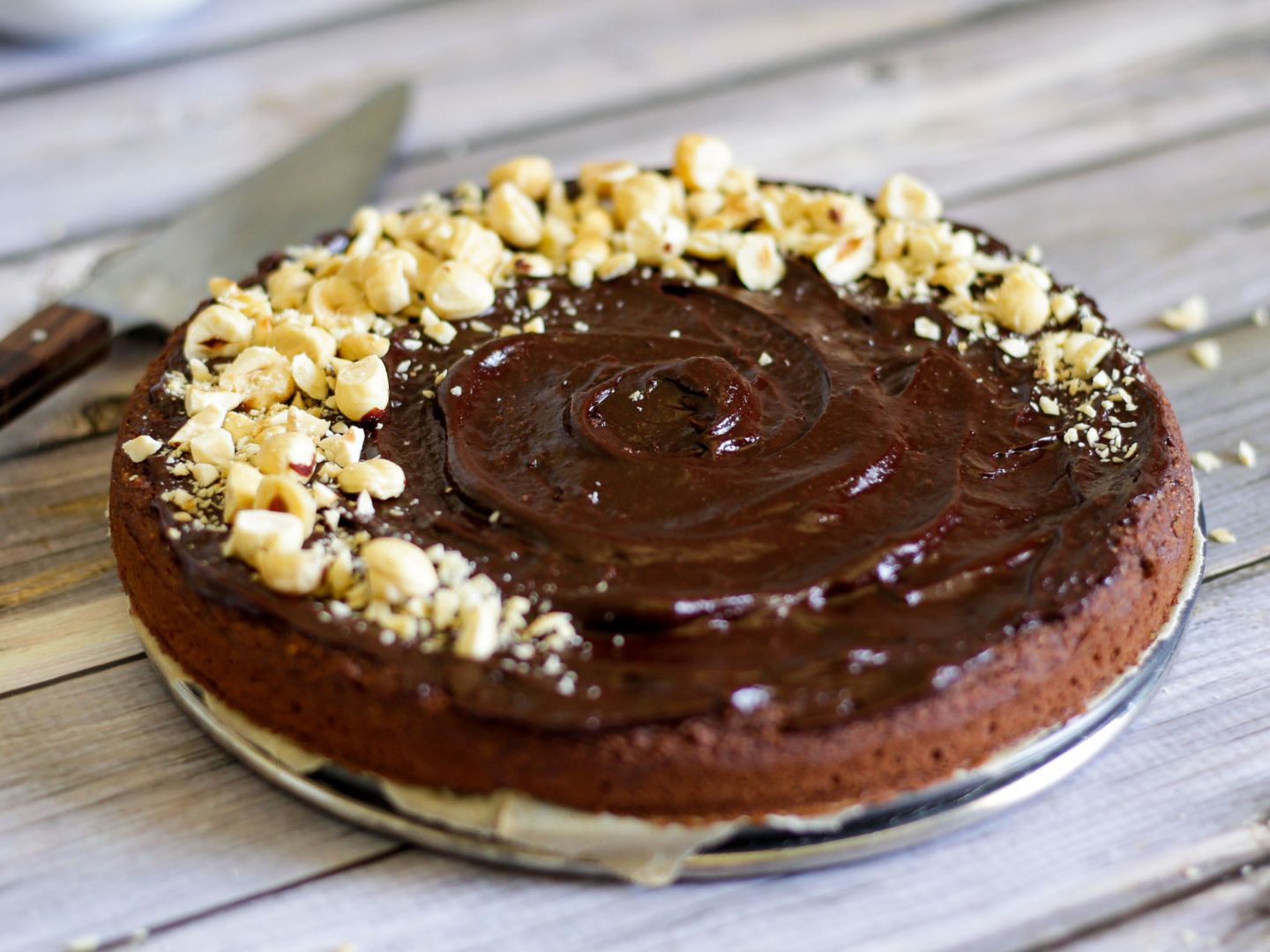 Veganer Glutenfreier Schokoladenkuchen